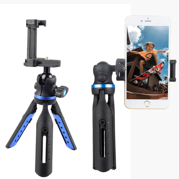 Table Top Tripod Folding Style Mini Extendable Cell Phone Tripod Stand Holder For DSR Video Camera